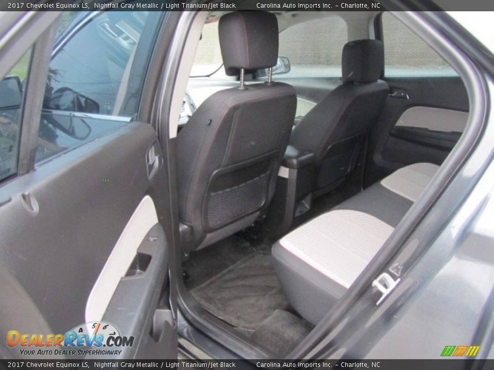 Rear Seat of 2017 Chevrolet Equinox LS Photo #18