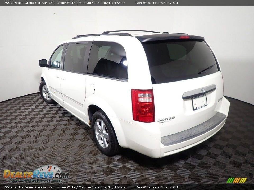 2009 Dodge Grand Caravan SXT Stone White / Medium Slate Gray/Light Shale Photo #15