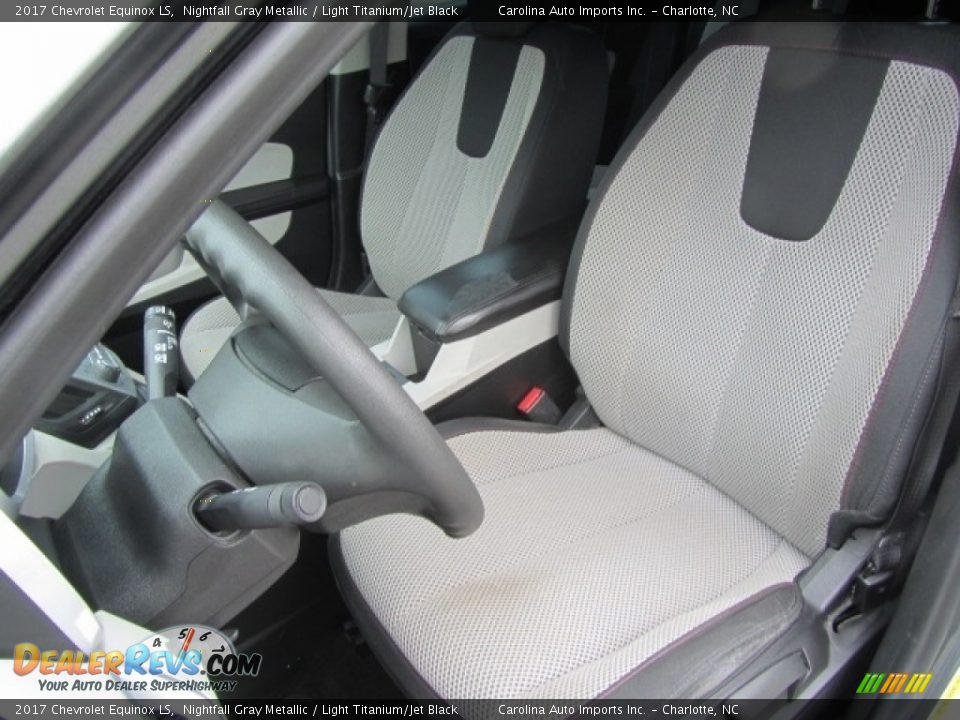 Front Seat of 2017 Chevrolet Equinox LS Photo #19