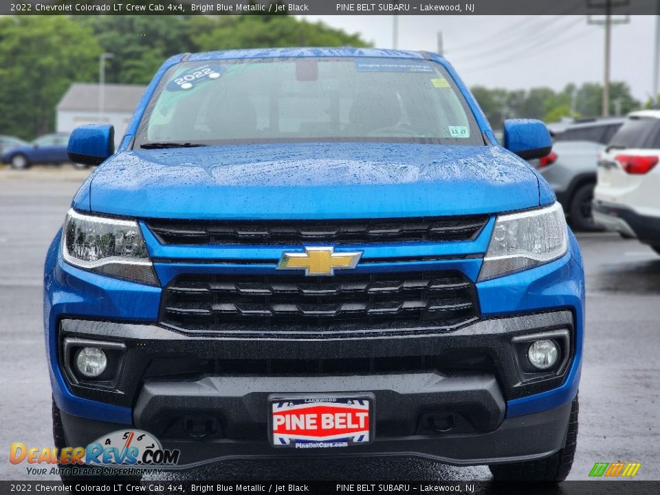 2022 Chevrolet Colorado LT Crew Cab 4x4 Bright Blue Metallic / Jet Black Photo #15