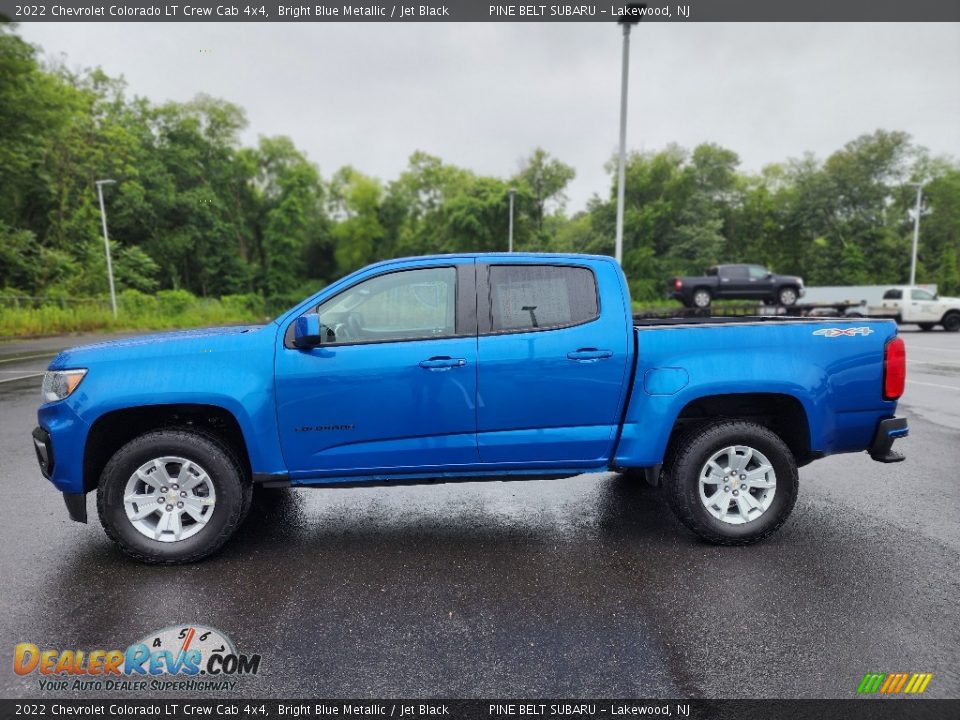 Bright Blue Metallic 2022 Chevrolet Colorado LT Crew Cab 4x4 Photo #16