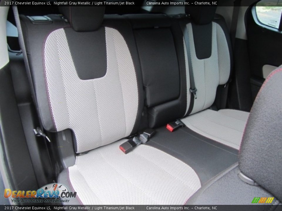 Rear Seat of 2017 Chevrolet Equinox LS Photo #24