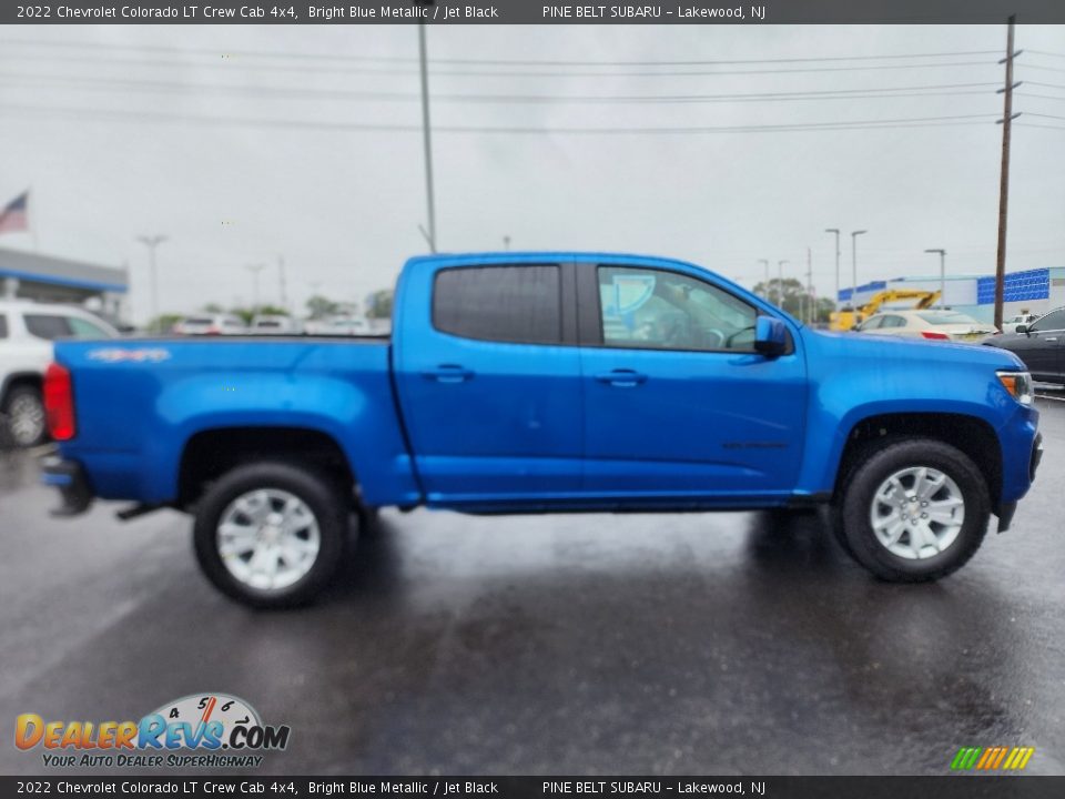 2022 Chevrolet Colorado LT Crew Cab 4x4 Bright Blue Metallic / Jet Black Photo #20