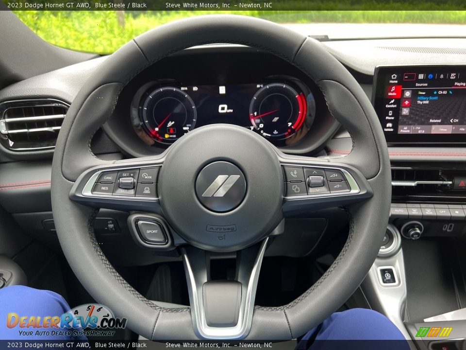 2023 Dodge Hornet GT AWD Steering Wheel Photo #19