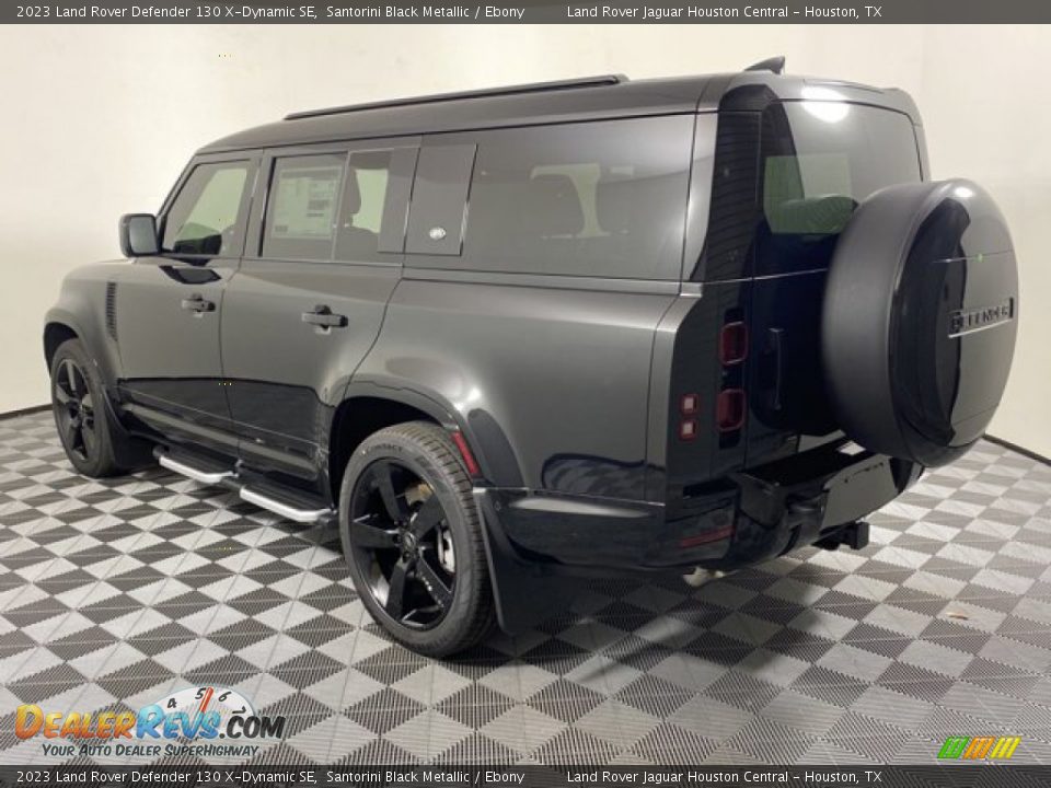 2023 Land Rover Defender 130 X-Dynamic SE Santorini Black Metallic / Ebony Photo #10