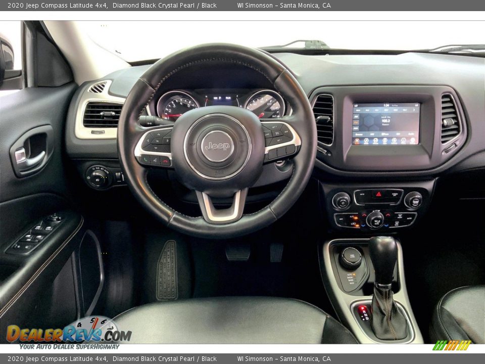 Dashboard of 2020 Jeep Compass Latitude 4x4 Photo #4