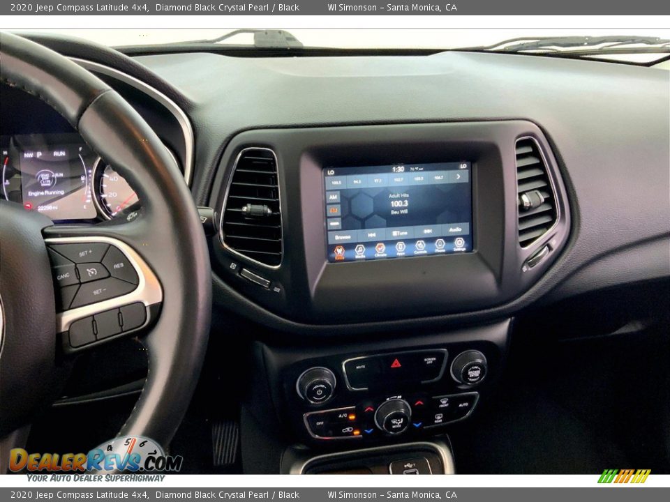 Dashboard of 2020 Jeep Compass Latitude 4x4 Photo #5