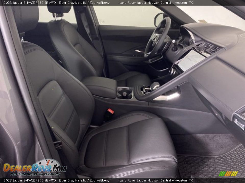 Ebony/Ebony Interior - 2023 Jaguar E-PACE P250 SE AWD Photo #3