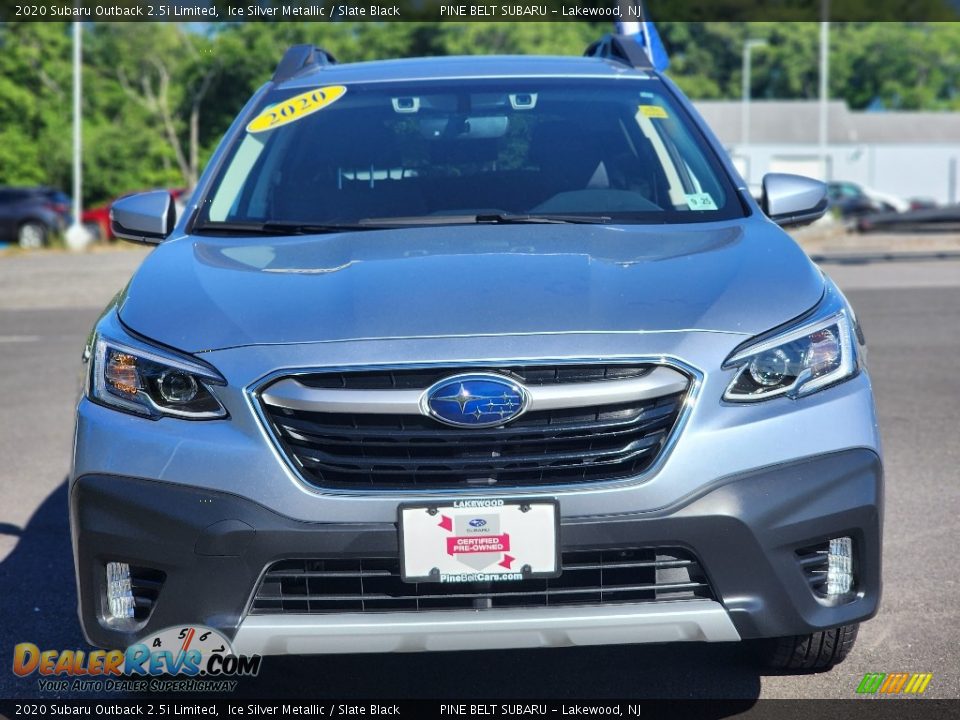 2020 Subaru Outback 2.5i Limited Ice Silver Metallic / Slate Black Photo #15