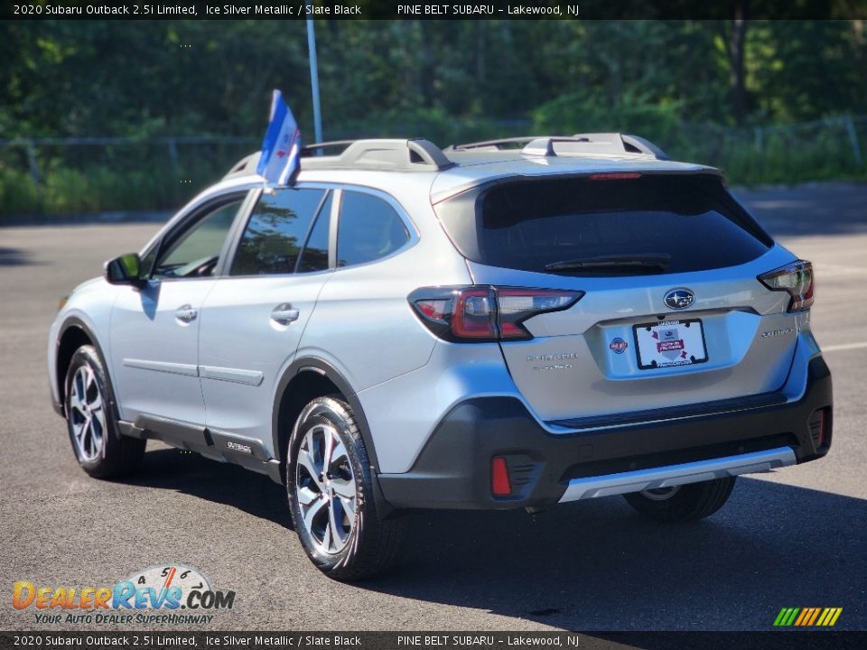 2020 Subaru Outback 2.5i Limited Ice Silver Metallic / Slate Black Photo #18