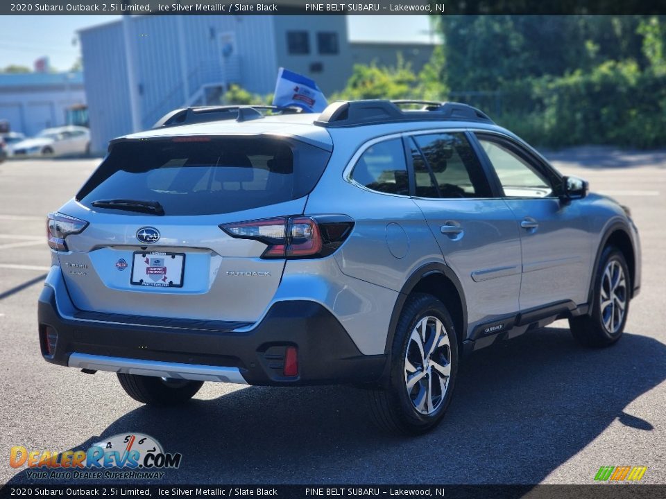 2020 Subaru Outback 2.5i Limited Ice Silver Metallic / Slate Black Photo #20