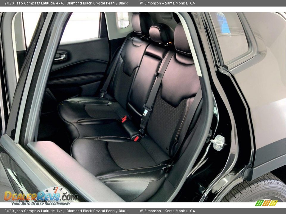 Rear Seat of 2020 Jeep Compass Latitude 4x4 Photo #20