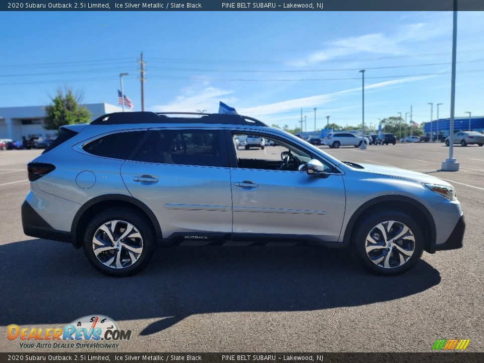 2020 Subaru Outback 2.5i Limited Ice Silver Metallic / Slate Black Photo #21