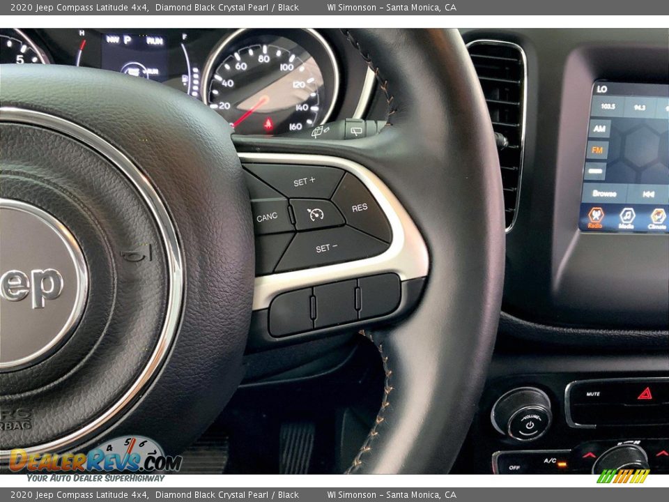 2020 Jeep Compass Latitude 4x4 Steering Wheel Photo #22