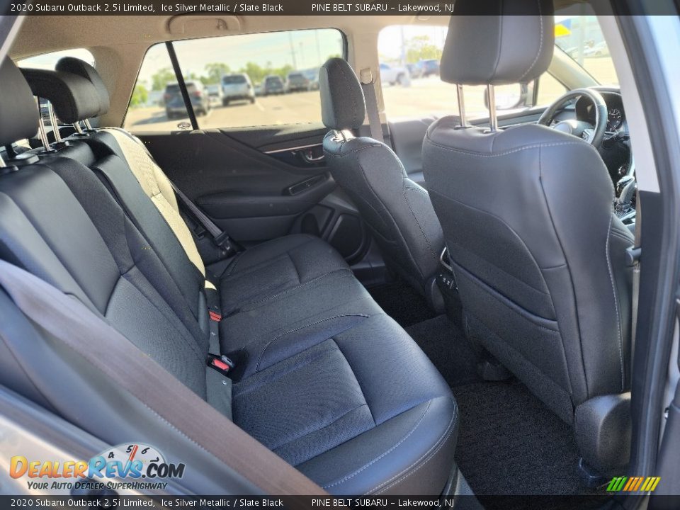 2020 Subaru Outback 2.5i Limited Ice Silver Metallic / Slate Black Photo #26
