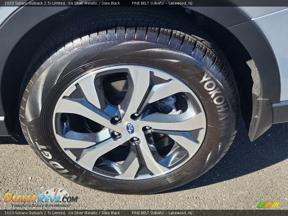 2020 Subaru Outback 2.5i Limited Ice Silver Metallic / Slate Black Photo #30