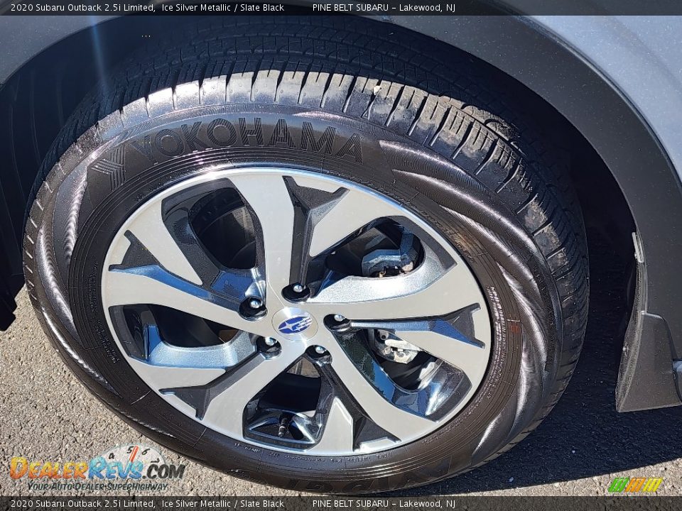 2020 Subaru Outback 2.5i Limited Ice Silver Metallic / Slate Black Photo #34