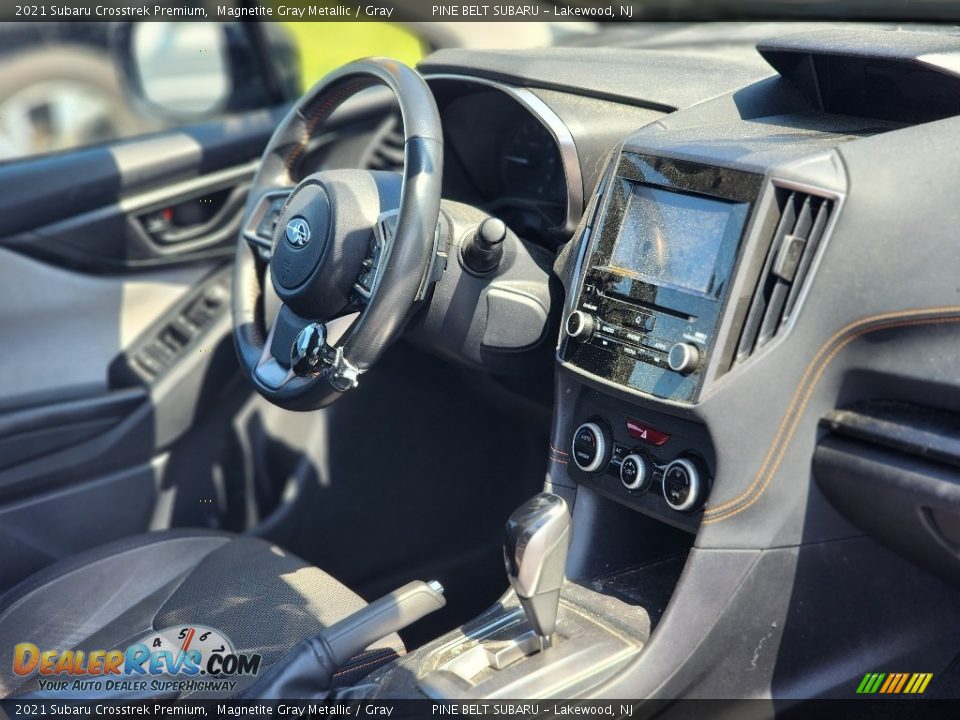 2021 Subaru Crosstrek Premium Magnetite Gray Metallic / Gray Photo #3