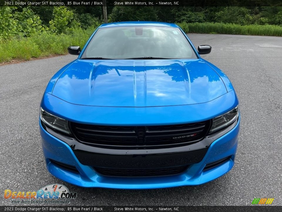 2023 Dodge Charger SXT Blacktop B5 Blue Pearl / Black Photo #3