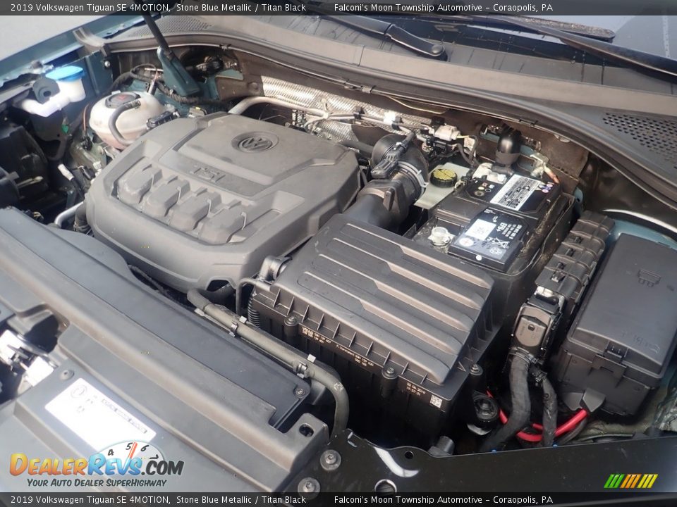 2019 Volkswagen Tiguan SE 4MOTION 2.0 Liter TSI Turbcharged DOHC 16-Valve VVT 4 Cylinder Engine Photo #30