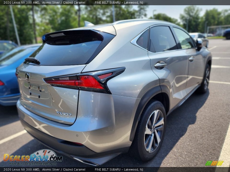 2020 Lexus NX 300 AWD Atomic Silver / Glazed Caramel Photo #3