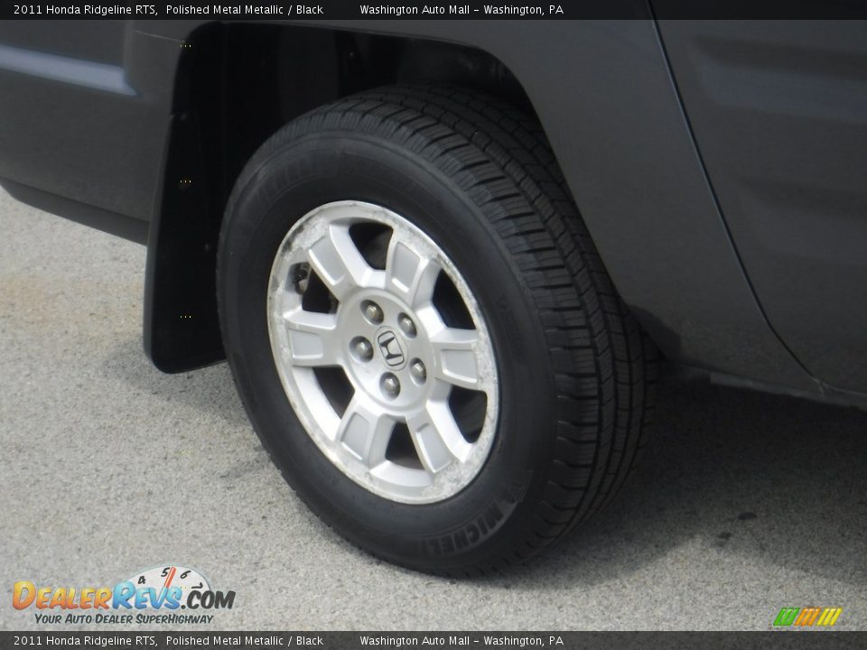 2011 Honda Ridgeline RTS Polished Metal Metallic / Black Photo #3