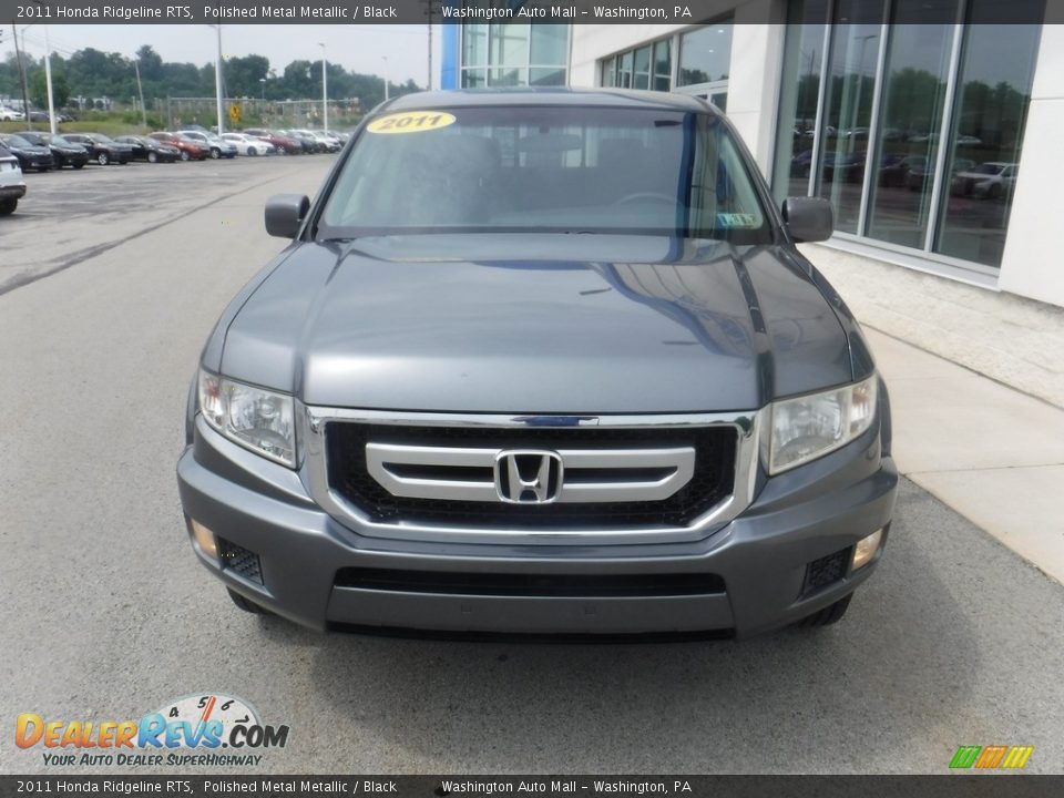 2011 Honda Ridgeline RTS Polished Metal Metallic / Black Photo #4