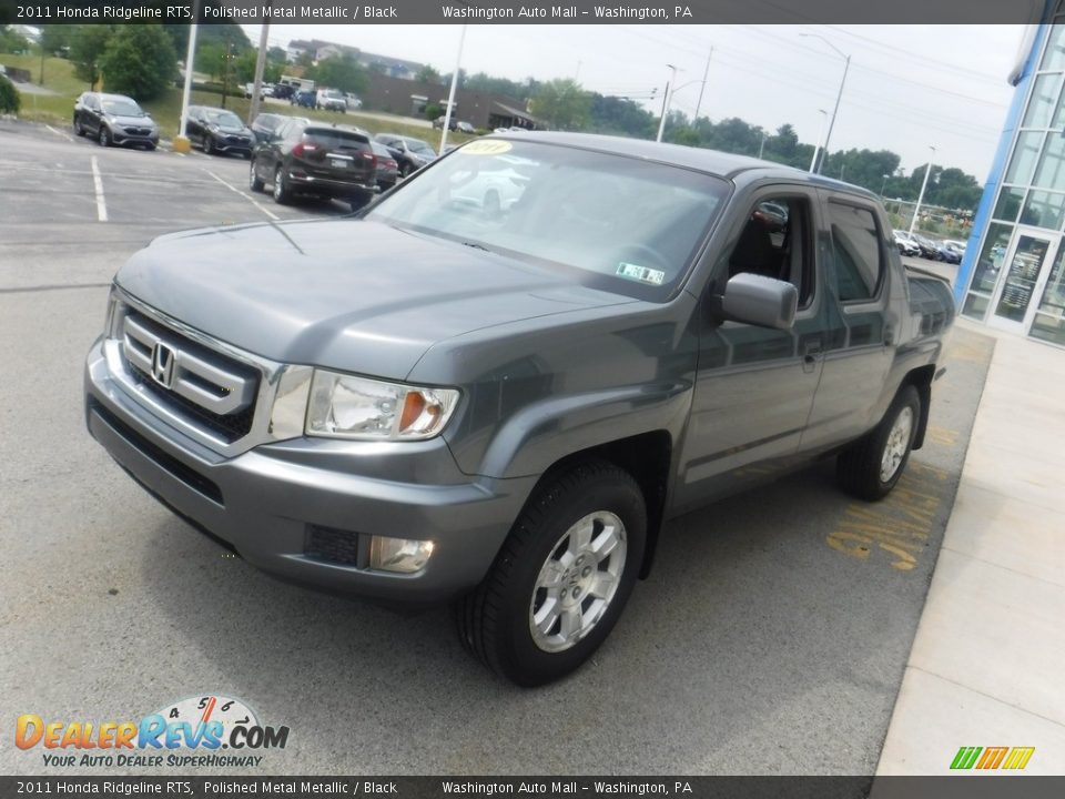 2011 Honda Ridgeline RTS Polished Metal Metallic / Black Photo #5