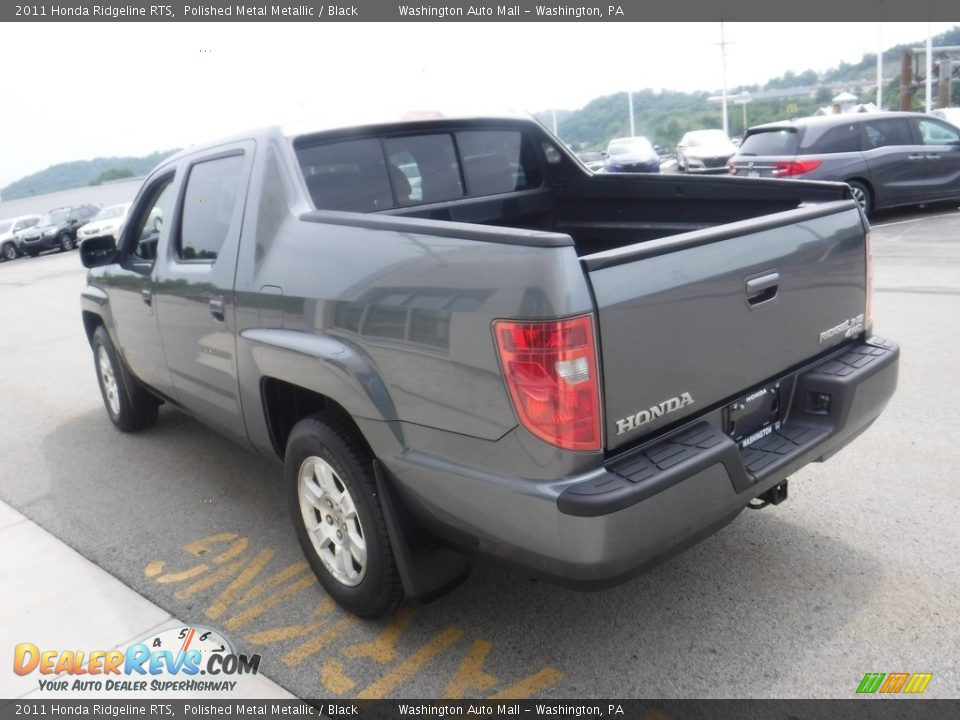 2011 Honda Ridgeline RTS Polished Metal Metallic / Black Photo #7