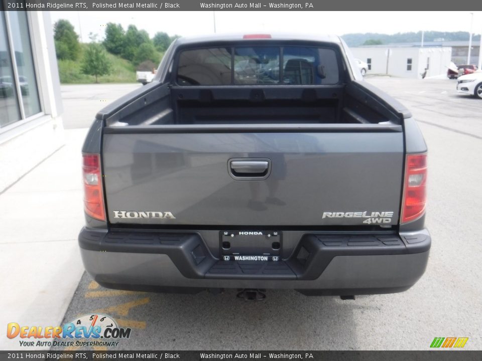 2011 Honda Ridgeline RTS Polished Metal Metallic / Black Photo #8