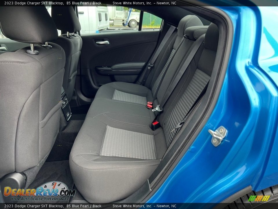 Rear Seat of 2023 Dodge Charger SXT Blacktop Photo #14