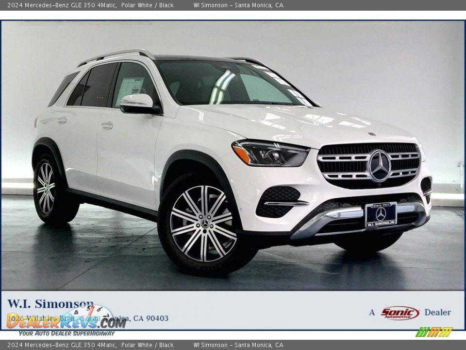 2024 Mercedes-Benz GLE 350 4Matic Polar White / Black Photo #1