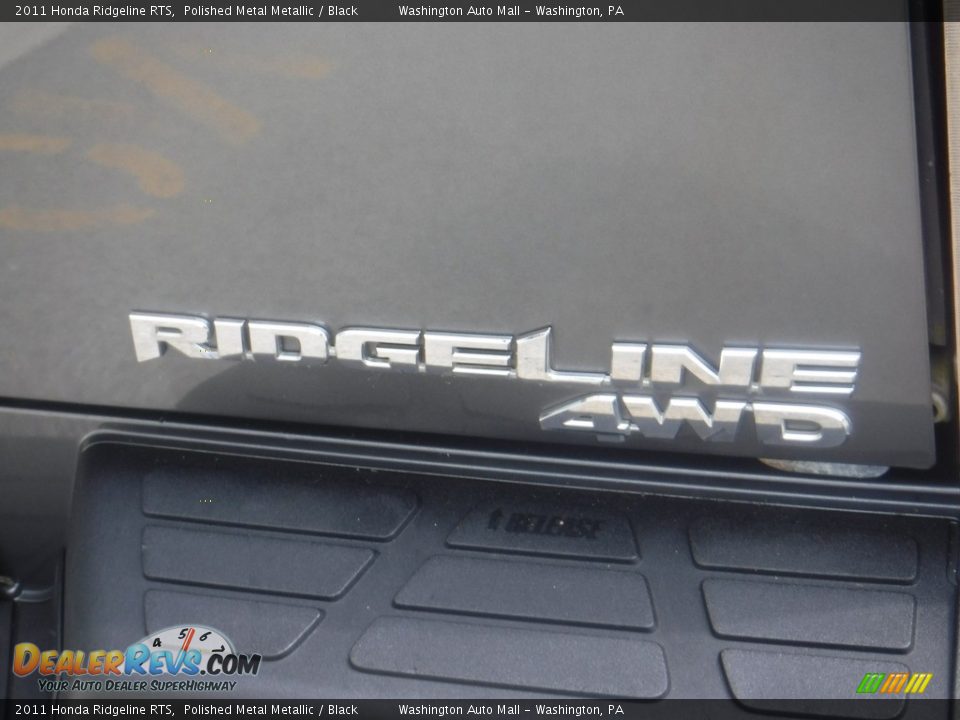 2011 Honda Ridgeline RTS Polished Metal Metallic / Black Photo #11
