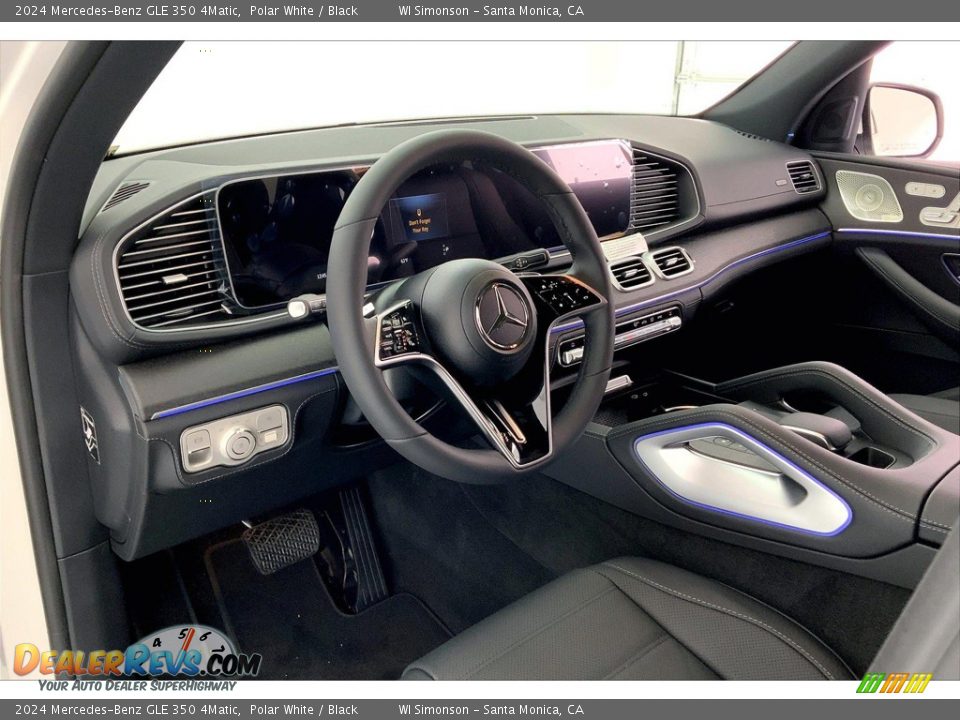 Black Interior - 2024 Mercedes-Benz GLE 350 4Matic Photo #4
