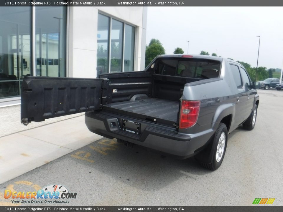 2011 Honda Ridgeline RTS Polished Metal Metallic / Black Photo #13