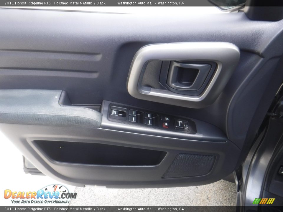 2011 Honda Ridgeline RTS Polished Metal Metallic / Black Photo #18