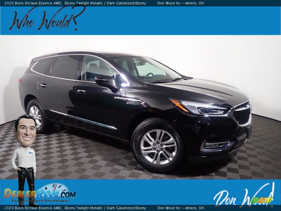 2020 Buick Enclave Essence AWD Ebony Twilight Metallic / Dark Galvinized/Ebony Photo #1