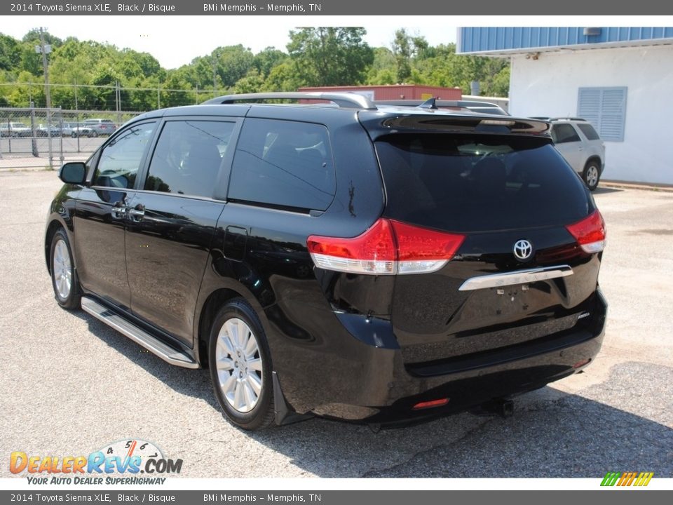 2014 Toyota Sienna XLE Black / Bisque Photo #3