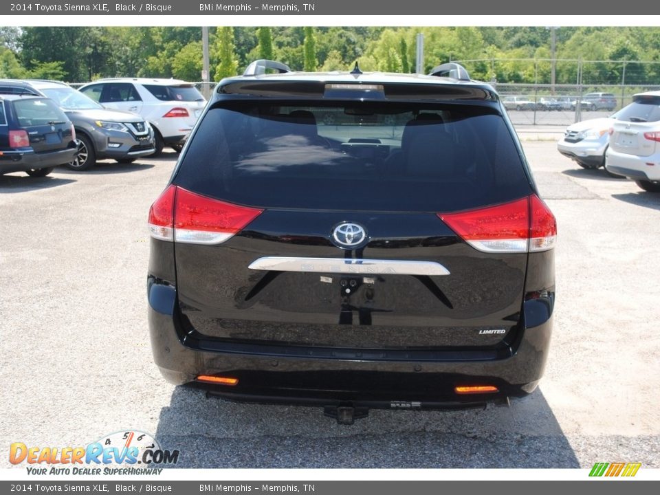 2014 Toyota Sienna XLE Black / Bisque Photo #4