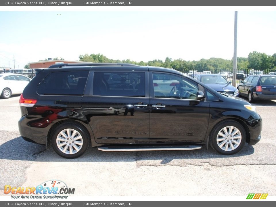 2014 Toyota Sienna XLE Black / Bisque Photo #6