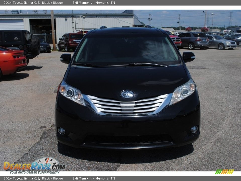 2014 Toyota Sienna XLE Black / Bisque Photo #8