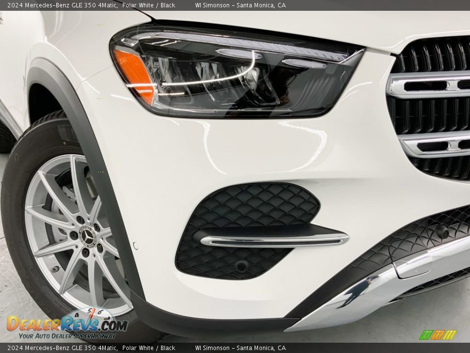 2024 Mercedes-Benz GLE 350 4Matic Polar White / Black Photo #3