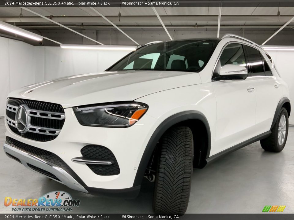 2024 Mercedes-Benz GLE 350 4Matic Polar White / Black Photo #7