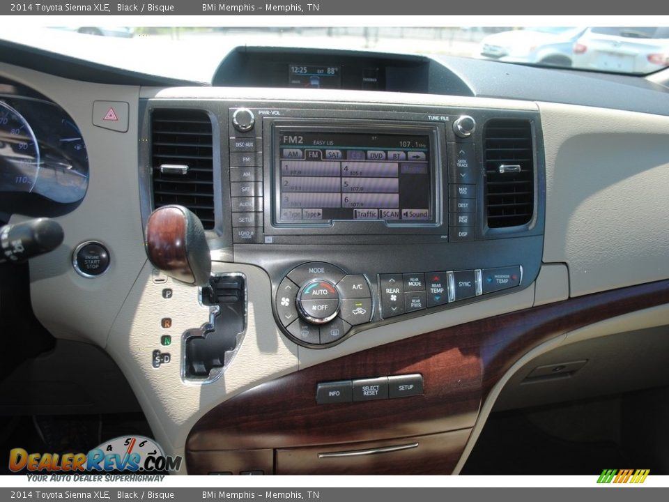 2014 Toyota Sienna XLE Black / Bisque Photo #16