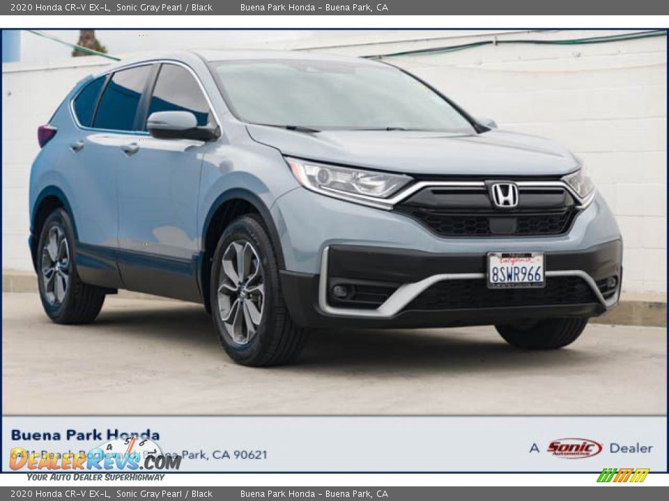 2020 Honda CR-V EX-L Sonic Gray Pearl / Black Photo #1