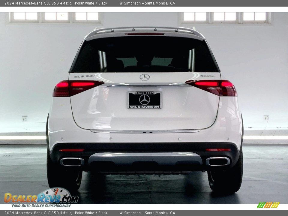 2024 Mercedes-Benz GLE 350 4Matic Polar White / Black Photo #3