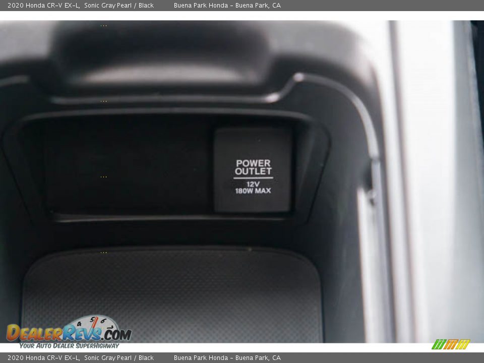 2020 Honda CR-V EX-L Sonic Gray Pearl / Black Photo #16