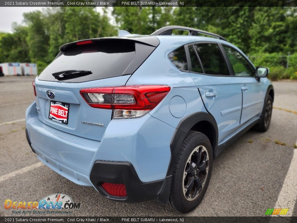 2021 Subaru Crosstrek Premium Cool Gray Khaki / Black Photo #3