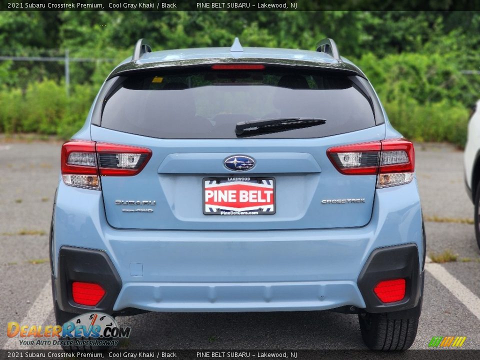 2021 Subaru Crosstrek Premium Cool Gray Khaki / Black Photo #4