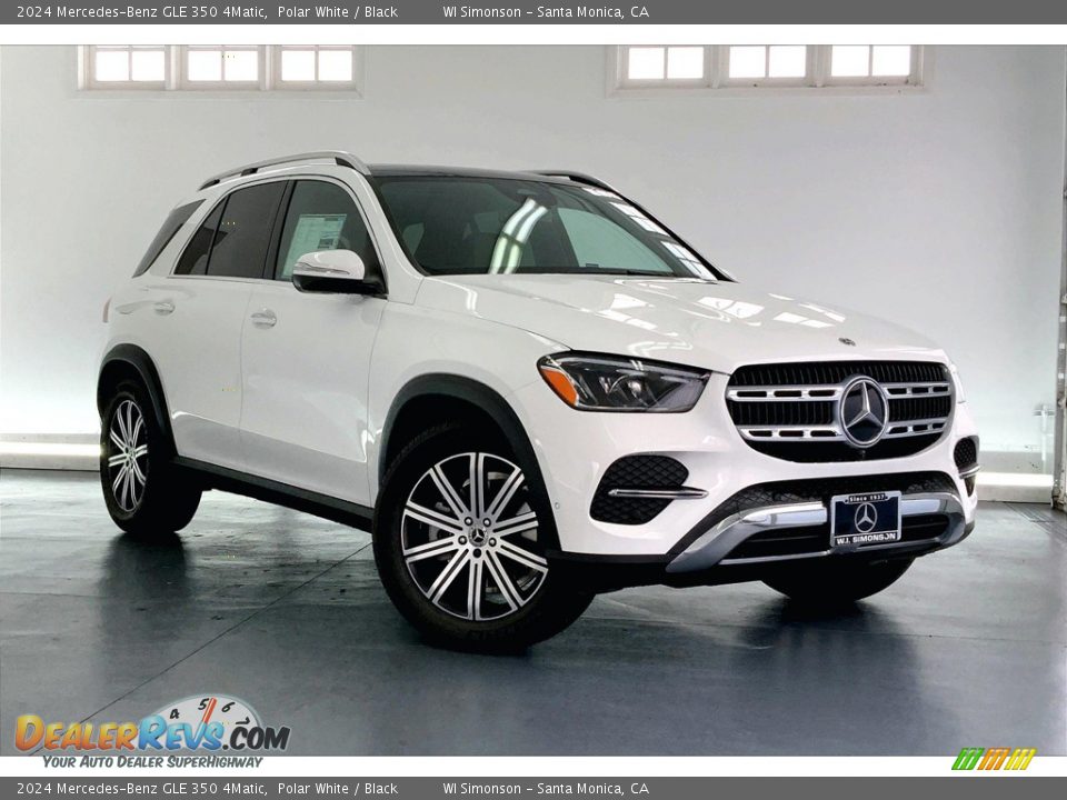 2024 Mercedes-Benz GLE 350 4Matic Polar White / Black Photo #11